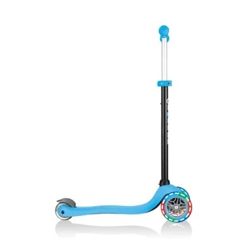 Самокат Globber Go Up Sporty Plus Lights голубой
