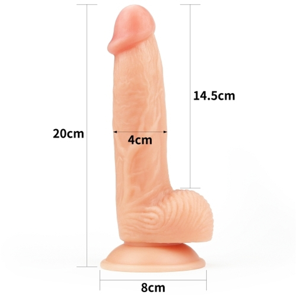 Фаллоимитатор 8" The Ultra Soft Dude