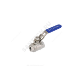 Кран шаровой нерж SS304 4011H Ду 15 Ру63 ВР L=57мм полнопроходной Benarmo