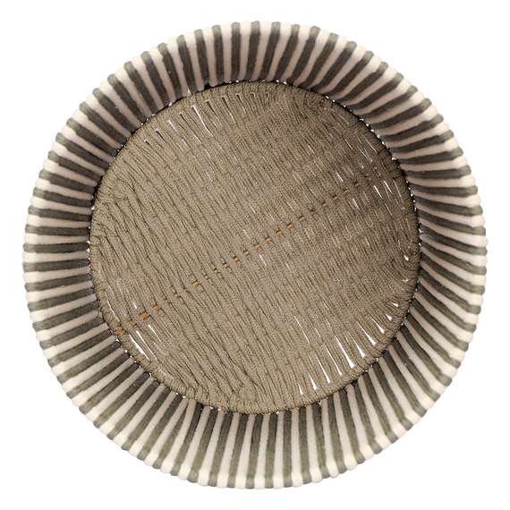 Корзина плетеная dholak grey из коллекции ethnic, размер l