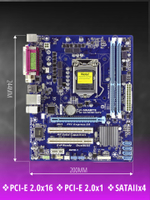 S-1155 Материнская плата Gigabyte GA-H61M-S2PV. Товар уцененный