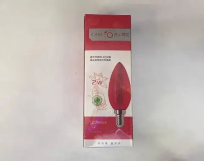 Светодиодная (красная) лампа E14 2W