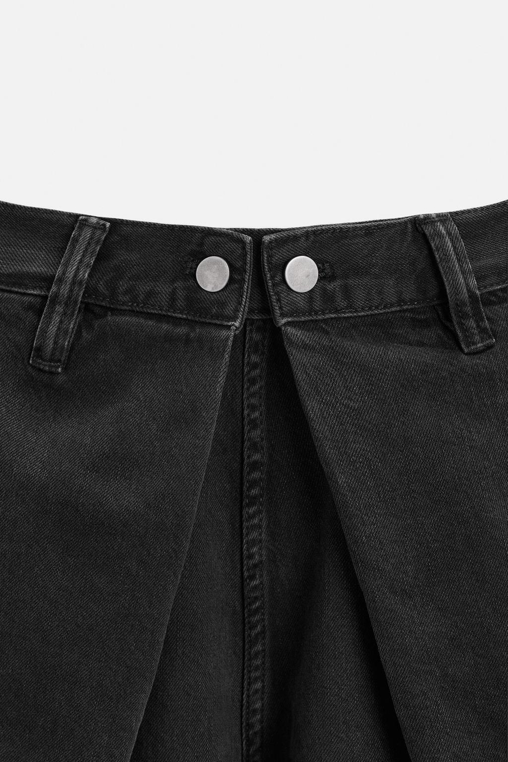Джинсы baggy fit со складками