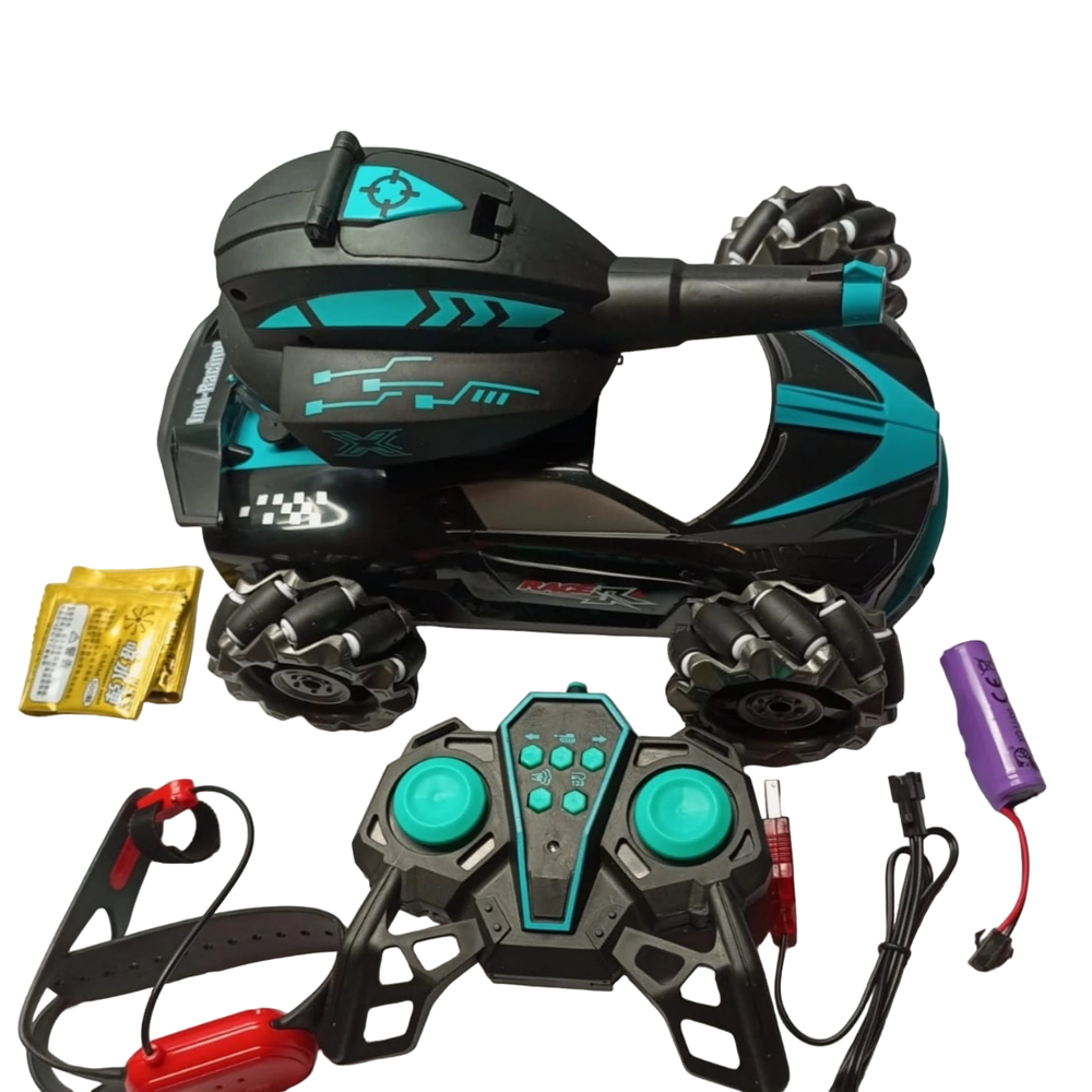 Машинка Танк - Гоночный на Р/У с пушкой "RACING Spray Drift Remote Control Vehicle"