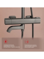 Душевая система с термостатом RAGLO R22.261.09