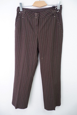 Брюки в полоску 46 размер