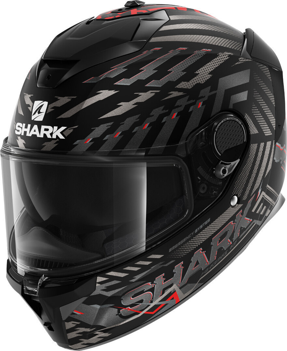 SHARK SPARTAN GT E-BRAKE MAT Black/Grey/Red