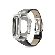 Корпус для Apple Watch ROYAL45 - Silver Leather