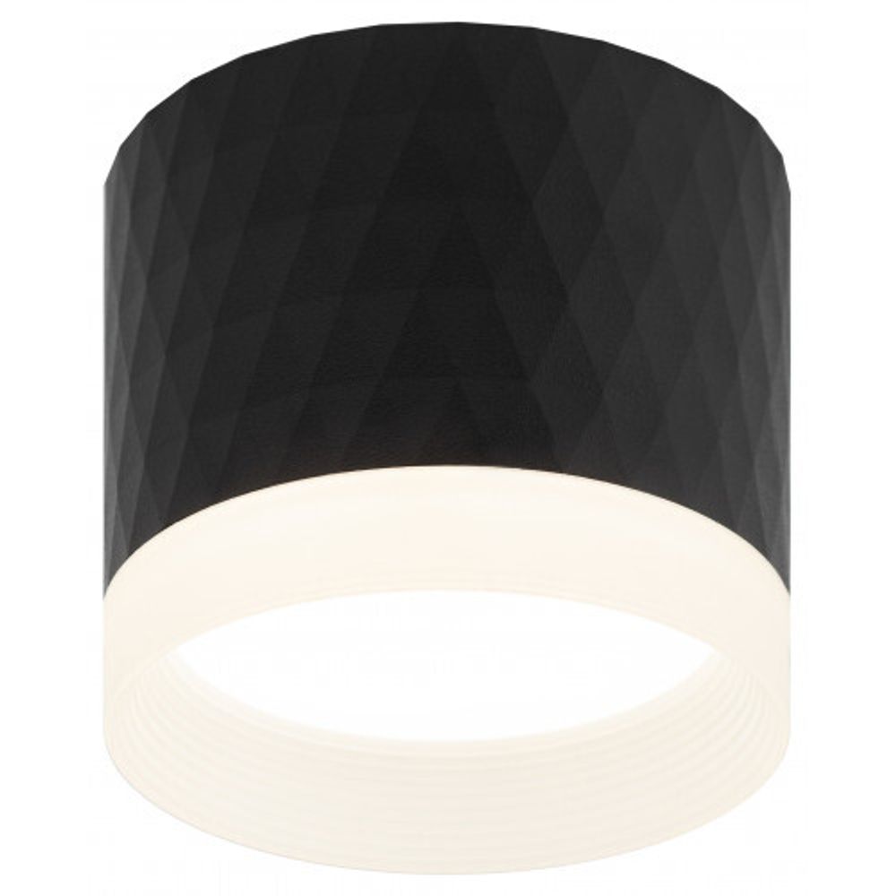 Светильник настенно-потолочный спот ЭРА OL37 BK под GX53 IP20 черный