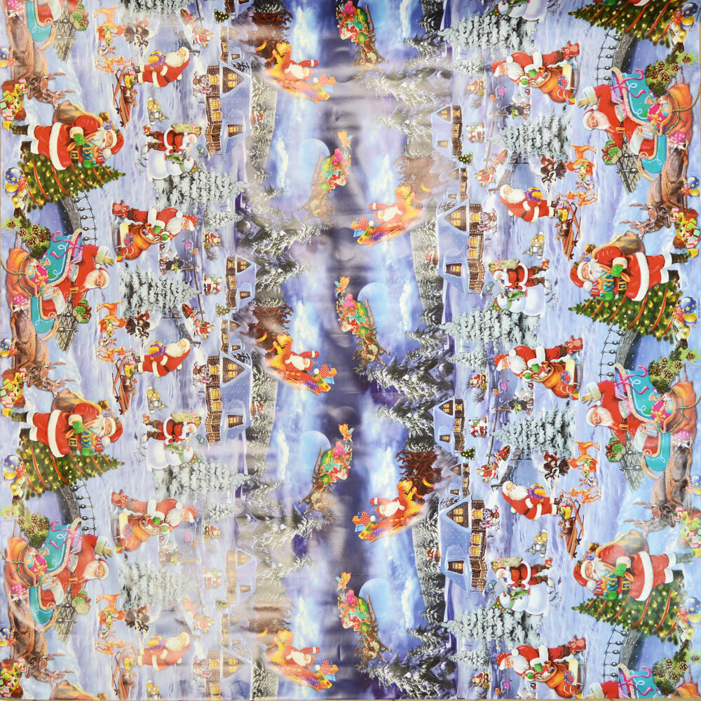 Клеенка столовая DEKORAMA 140см*20м 025С (Новый год)