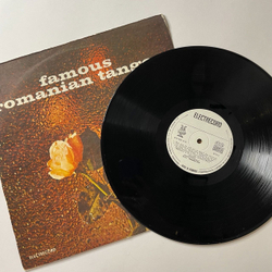 Винтажная виниловая пластинка LP Orchestra Electrecord , Dirijor Alex. Imre, Famous Romanian Tangos (Румыния 1976)