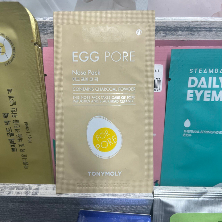 Патч-полоска для носа Tony Moly Egg Pore Nose Pack от черных точек 1 шт