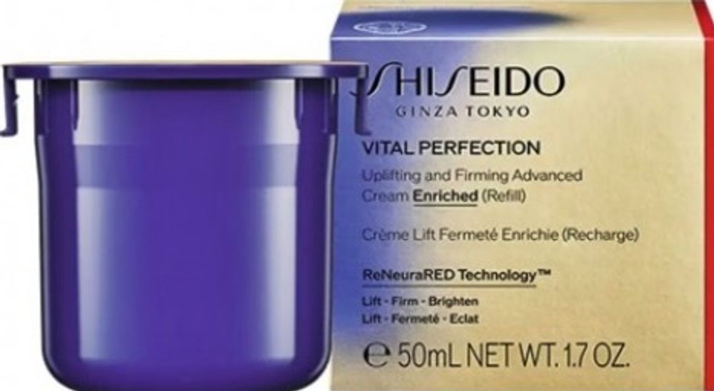 Shiseido Vital Perfection Uplifting and Firming Advanced Cream Enriched Refill 50 ml