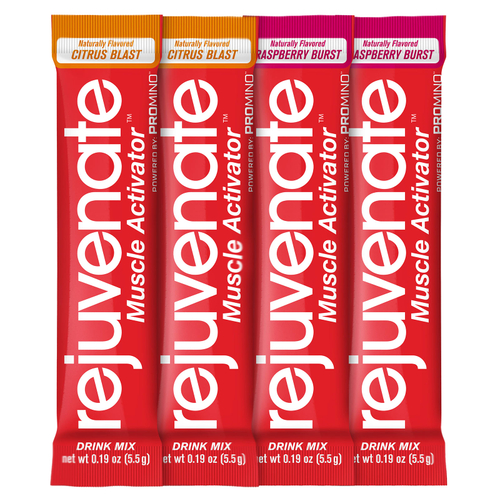 Rejuvenate, Rejuvenate Muscle Activator ™, смесь для напитков, малина, цитрусовый крем, 4 пакетика по 5,5 г (0,19 унции)