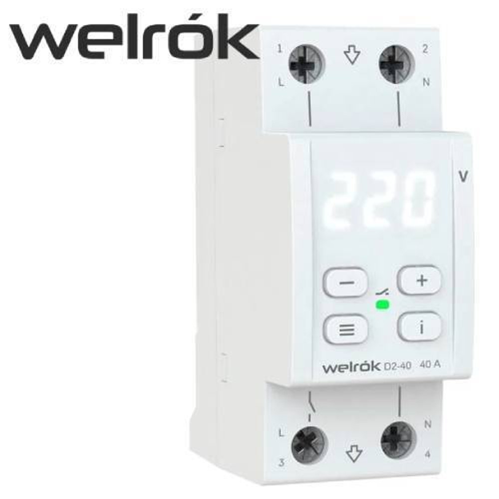Реле напряжения (WELROK) D2-40A