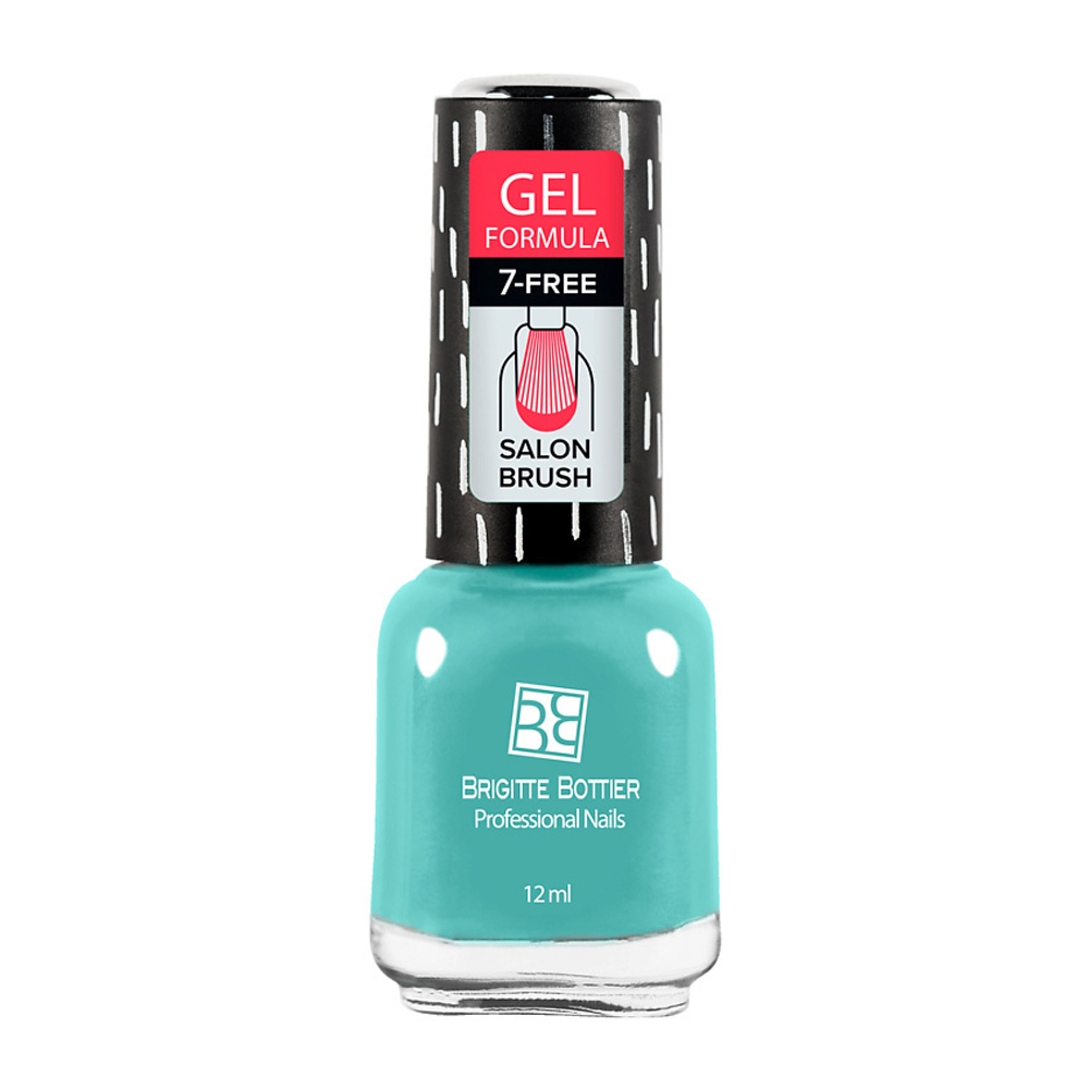 BRIGITTE BOTTIER Лак для ногтей GEL FORMULA тон 01 прозрачный, 038