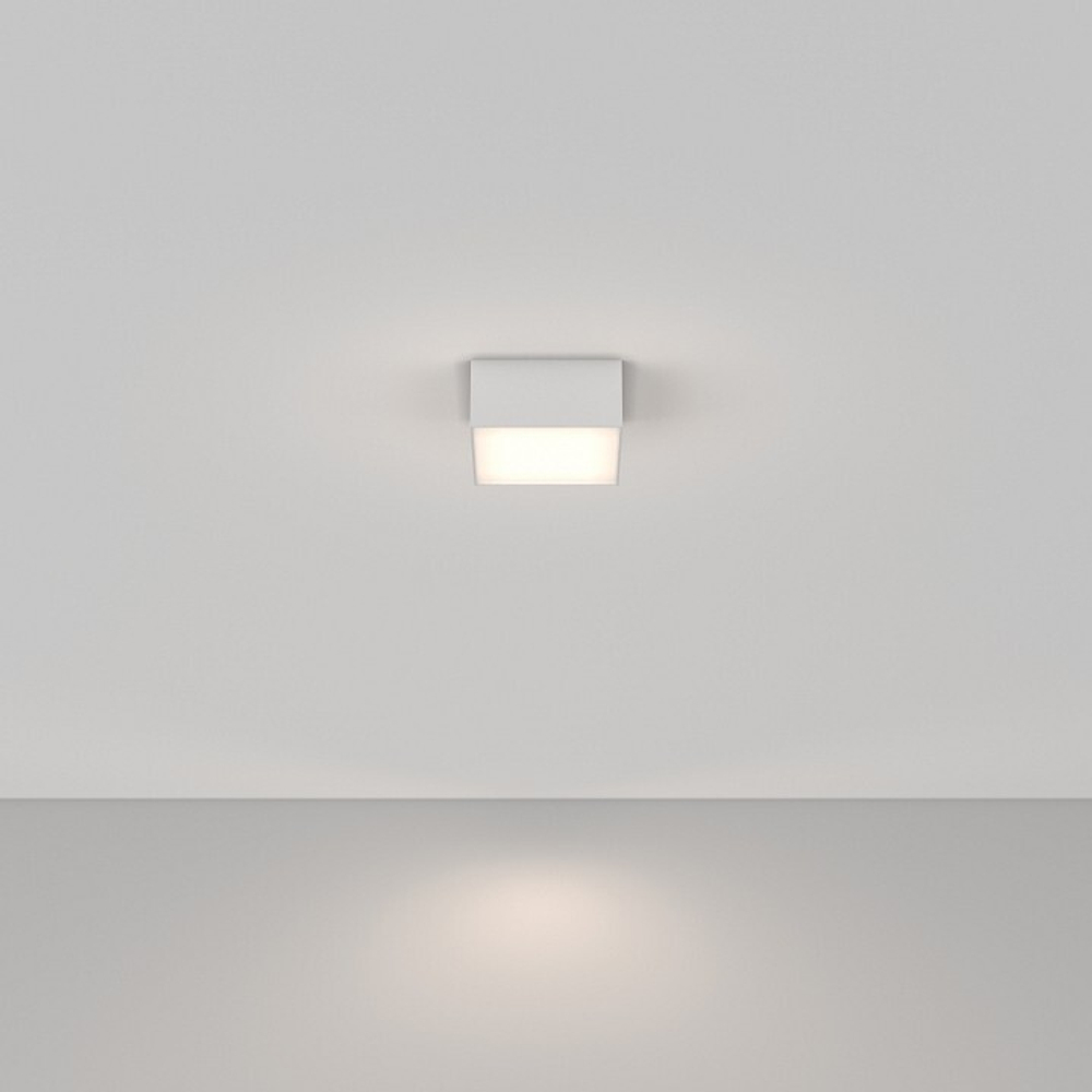 Накладной светильник Maytoni Zon C032CL-12W4K-SQ-W