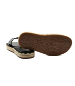 Кожаные шлепанцы Red Valentino - черный(XQ0S0H51BYU)