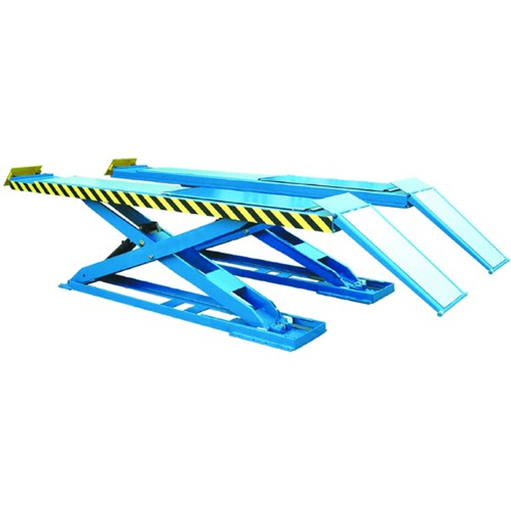 RLS4.5G Подъемник ножничный напольный низкопрофильный для сход-развала