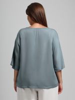 Блузка Летний драйв-2 Виотекс СЕРЫЙ