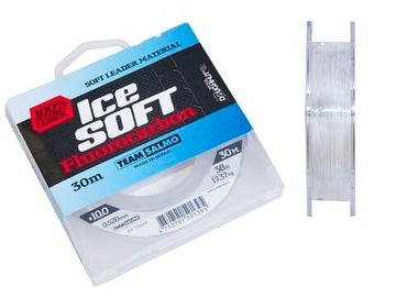 Леска монофильная Team Salmo ICE SOFT FLUOROCARBON 30 м, 0,52 мм