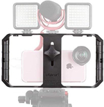 Клетка для смартфона U-Light Rig Pro + видеосвет Ulanzi VL49 х 2шт