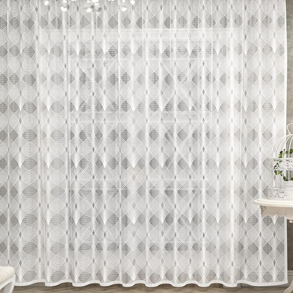 Занавеска "Л. Л321Р", цвет белый, Беларусь.