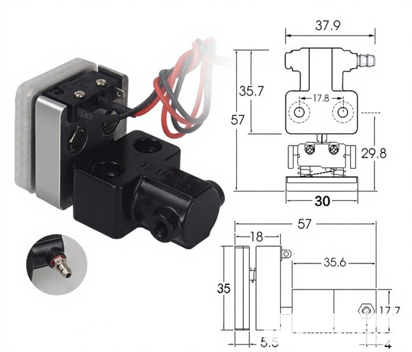 1210wd_new – Удерживающий пневматический захват
