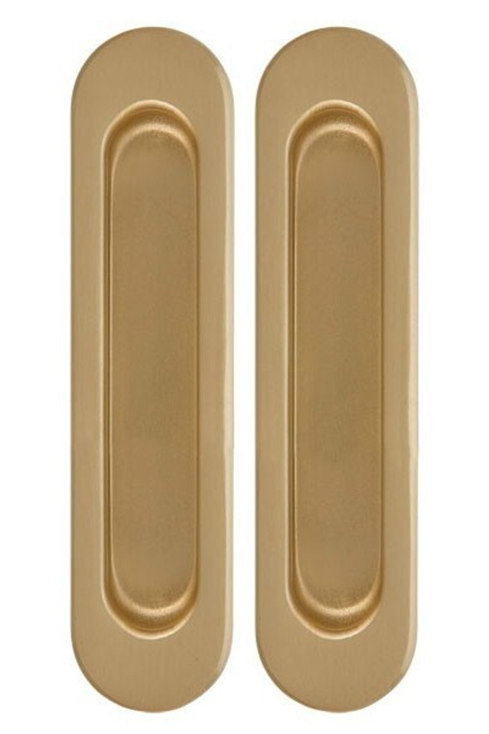 Ручка для раздвижных дверей Армадилло SH010-SG-1 (цена за комплект), цвет золото матовое (гарантия - 5 лет)