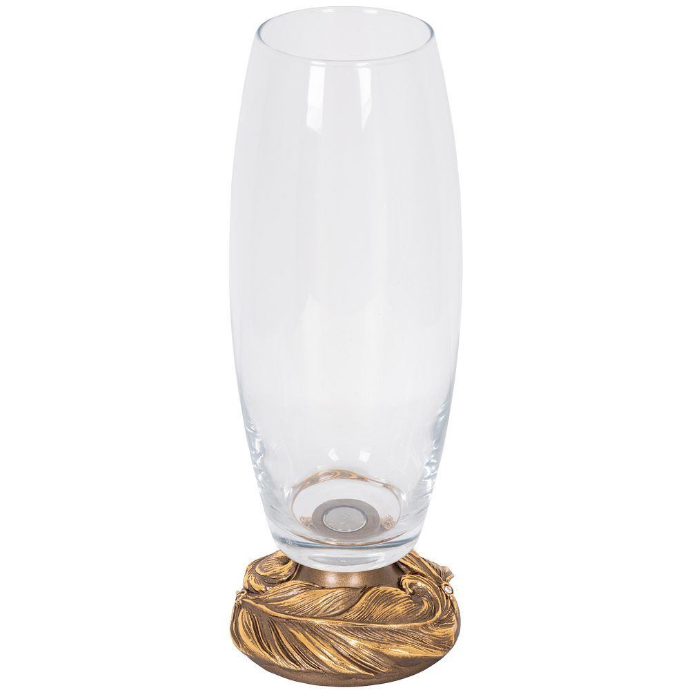 Ваза для цветов Боа Флора Бронза