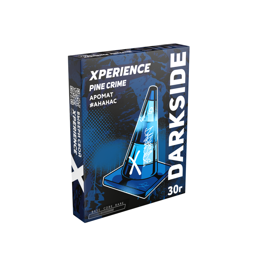 М. Табак для кальяна Dark Side Xperience "Pine Crime" (Ананас) 30гр