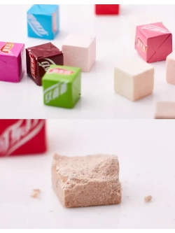 Рассыпчатые конфеты Кубики со вкусом Матча 540 г