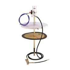 Комплект для подачи консистентной смазки из бочки 200л., насос K=50:1, мембрана 585 мм, пистолет