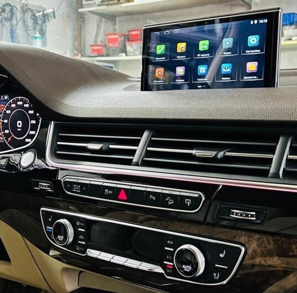 Магнитола для Audi Q7 2016-2020 - Carmedia SL-A904 монитор 9", Android 10, 8Гб+128Гб, CarPlay, SIM-слот