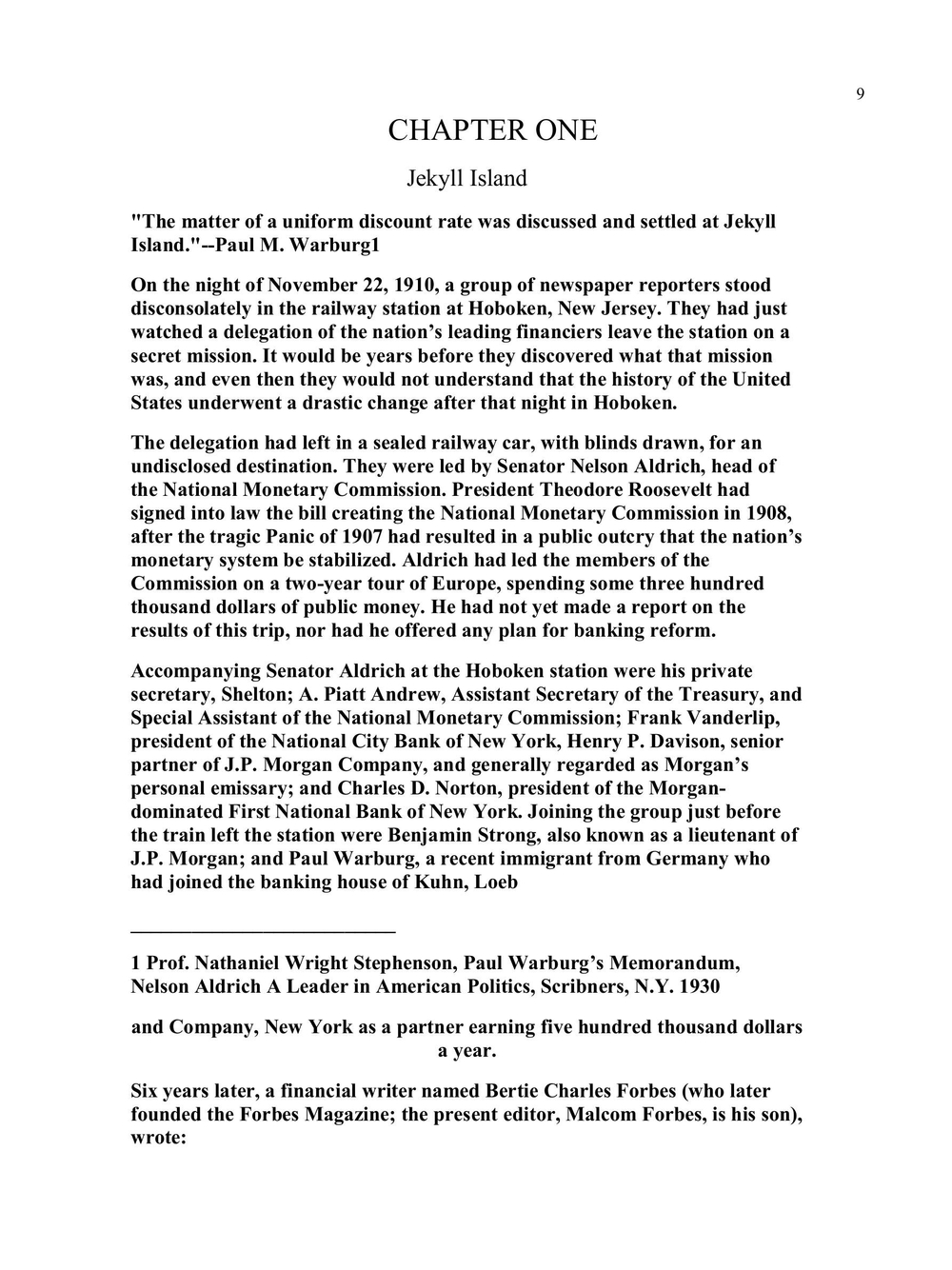 The Secrets of the Federal Reserve | Eustace Mullins