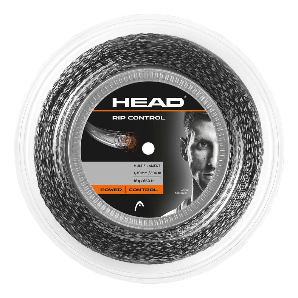 Струны теннисные HEAD RIP Control String Reel 200m - Black