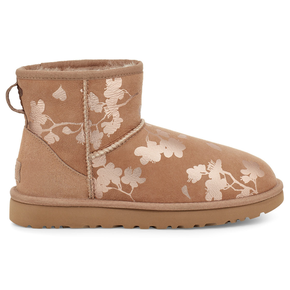 Сапоги UGG Classic Mini Floral Foil, 1118163-AMP