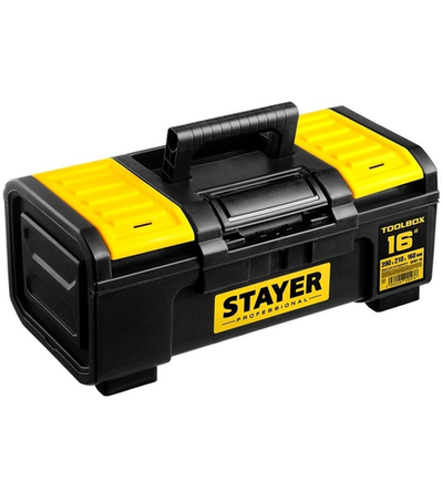 STAYER Ящик для инструмента "TOOLBOX-19" пластиковый, Professional [38167-19]
