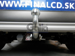 Фаркоп оцинкованный Galia C052A для Peugeot Partner 2008-, Citroen Berlingo 2008-(паспорт и сертификат в комплекте)(без электрики)