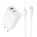 Зарядное устройство на Type-C PD20W+QC3.0 Borofone BA106A (white)