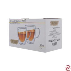 Набор кружек с двойным стеклом Repast Double wall 300 мл (2 шт)