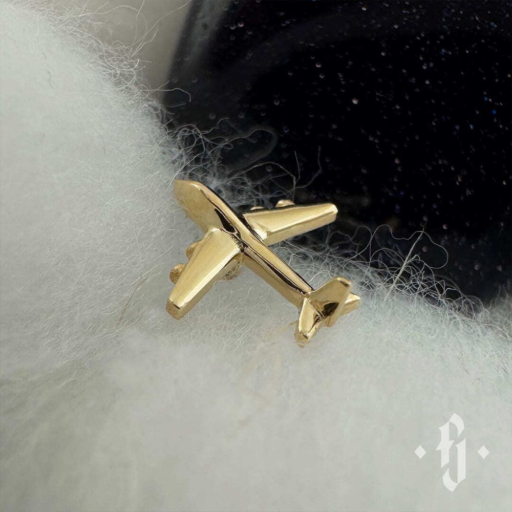 Накрутка &quot;Plane&quot; - Желтое золото