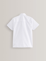 Рубашка с коротким рукавом школьная для мальчика Next M13-622, 5 шт., Белый