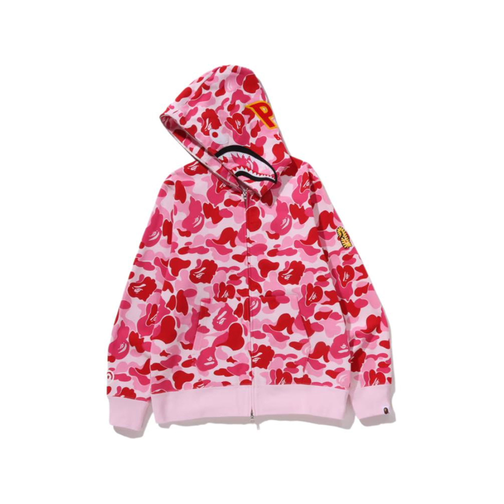 A Bathing Ape Bathing Ape Sweatshirts Cardigan Moderate No Fleece Lined Zip Closure 1m30 115 008 розовый