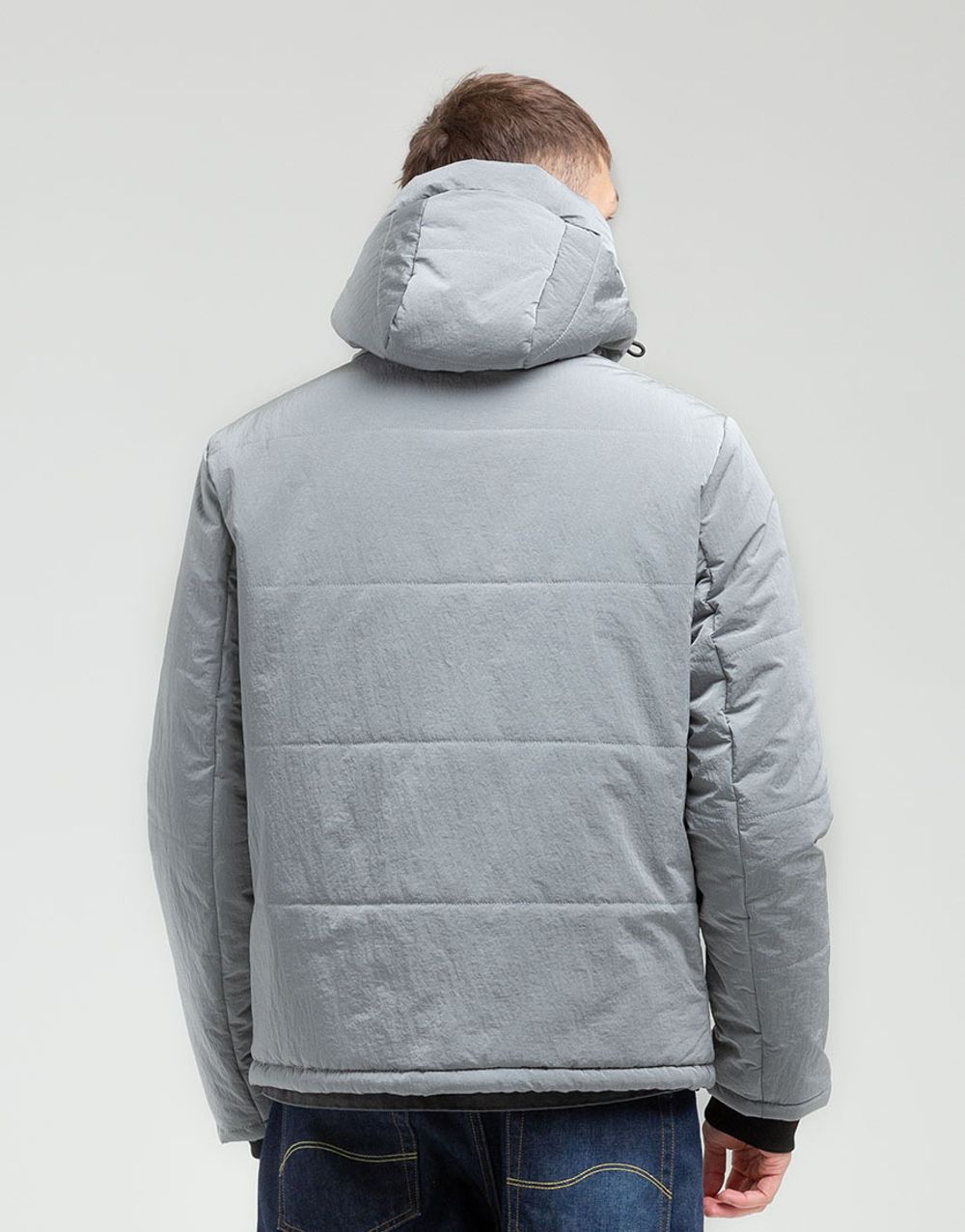 Куртка We Don’t Care Short Puffer Jacket Grey