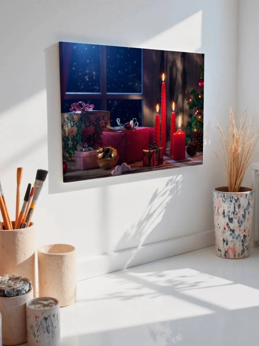Картина на стену 40 X 50 Новогодняя
