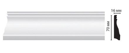 Плинтус(70*16*2000 мм) D193/20