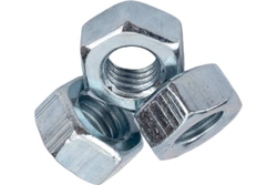Гайка ЗУБР ГОСТ 5927-70, M8, 10 шт, кл. пр. 6, оцинкованная, 303556-08