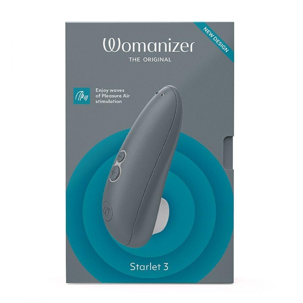 Starlet 3 – бесконтактный стимулятор клитора Womanizer (серый)