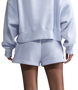 Женские Шорты теннисные Nike Court Heritage Phoenix Fleece - небесный